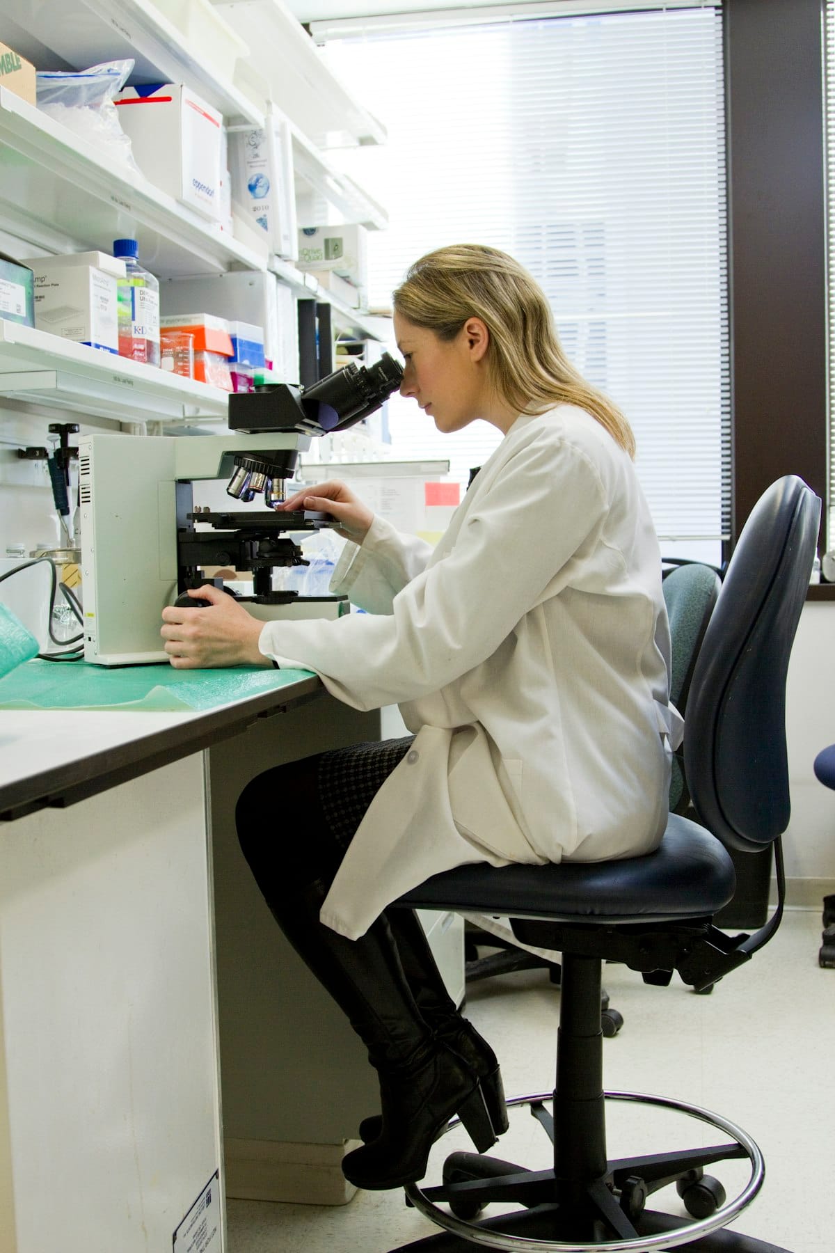 Cancer research scientist laboratory — tigilanol tiglate EBC-46 clinical oncology development