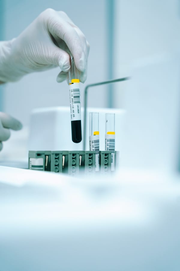 Clinical research lab equipment for sample analysis